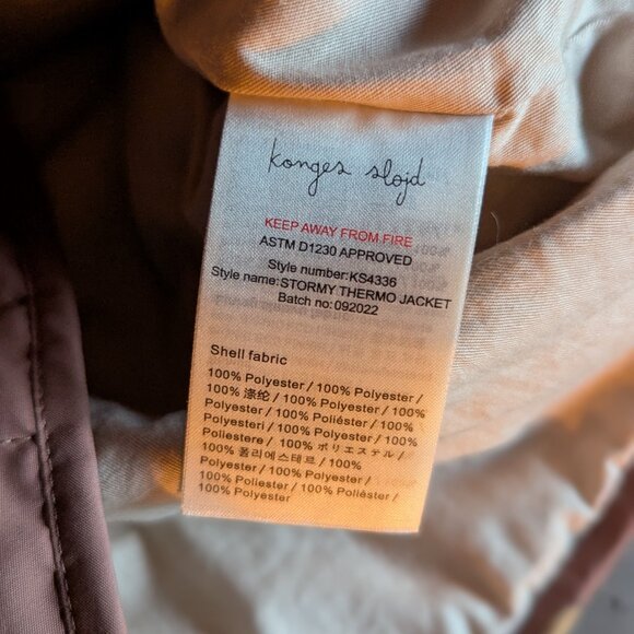 Konges Sløjd - Thermo Jacket Stormy - Brown Lemon | 9-10 years - Picture 15 of 16